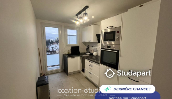 Logement étudiant T3 &agrave; Grenoble (38000)