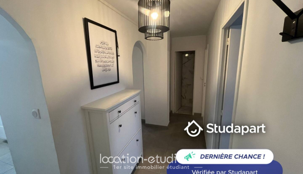 Logement étudiant T3 &agrave; Grenoble (38000)