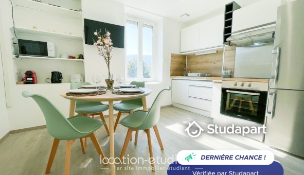 Logement étudiant T3 &agrave; Grenoble (38000)