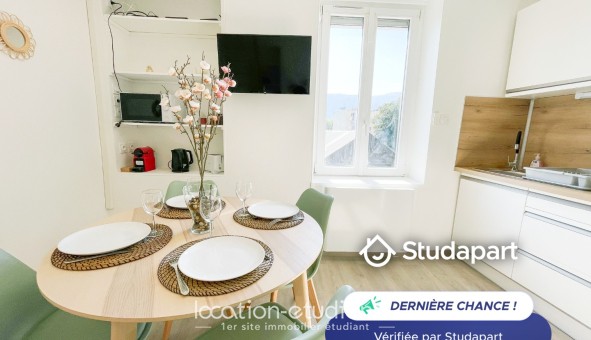 Logement étudiant T3 &agrave; Grenoble (38000)