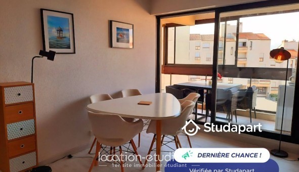 Logement étudiant T3 &agrave; La Rochelle (17000)