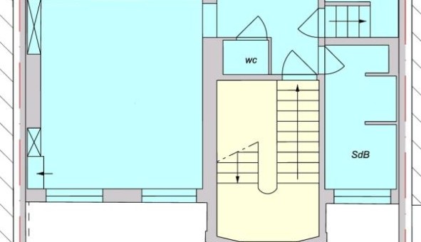 Logement �tudiant Duplex &agrave; Lille (59800)
