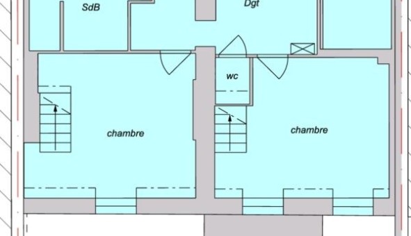 Logement �tudiant Duplex &agrave; Lille (59800)