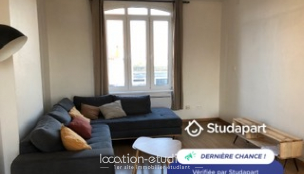 Logement �tudiant Location Duplex Meubl&eacute; Lille (59800)