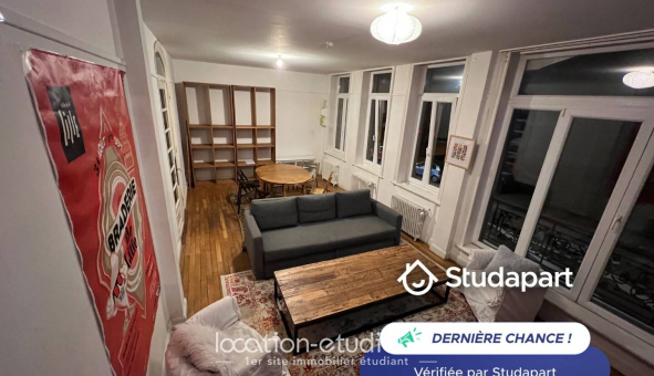 Logement �tudiant Duplex &agrave; Lille (59800)