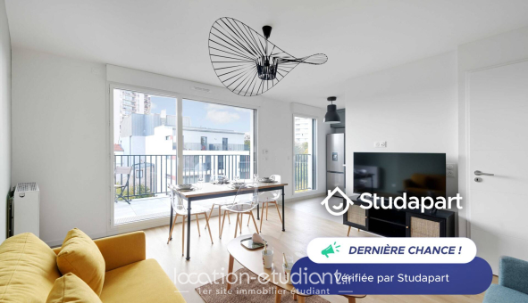 Logement étudiant T3 &agrave; Malakoff (92240)