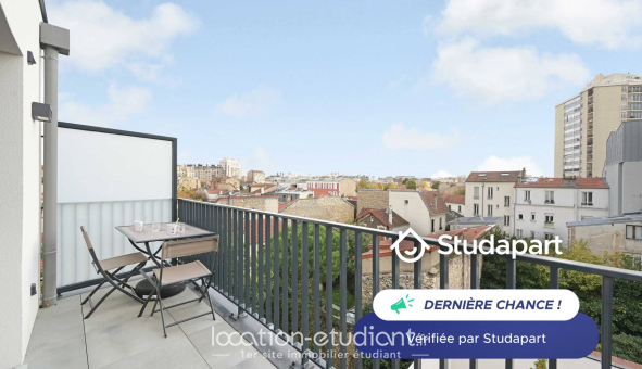 Logement étudiant T3 &agrave; Malakoff (92240)