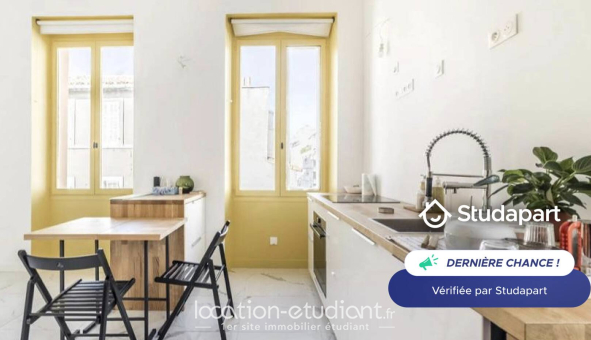 Logement étudiant T3 &agrave; Marseille 06ème arrondissement (13006)