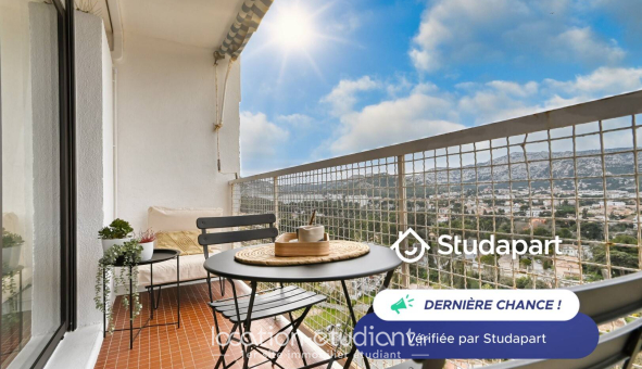Logement étudiant T3 &agrave; Marseille 09ème arrondissement (13009)