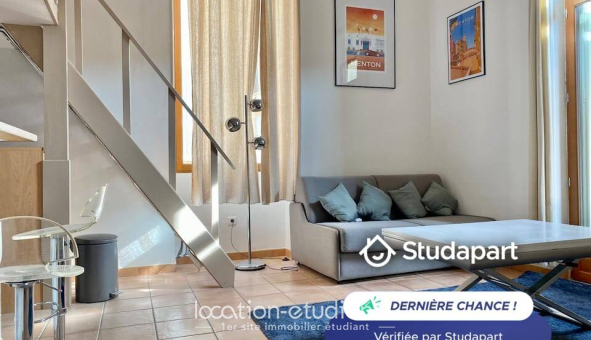 Logement étudiant T3 &agrave; Menton (06500)