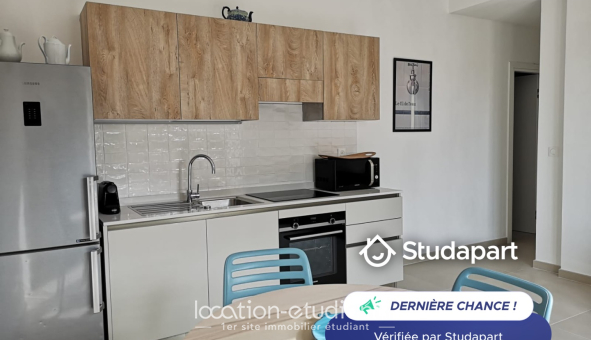 Logement étudiant T3 &agrave; Nice (06100)