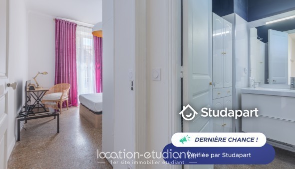 Logement étudiant T3 &agrave; Nice (06100)