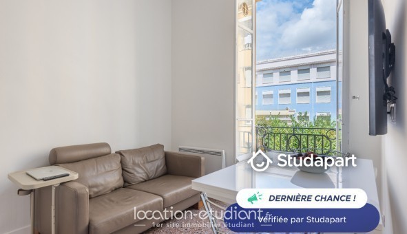 Logement étudiant T3 &agrave; Nice (06100)