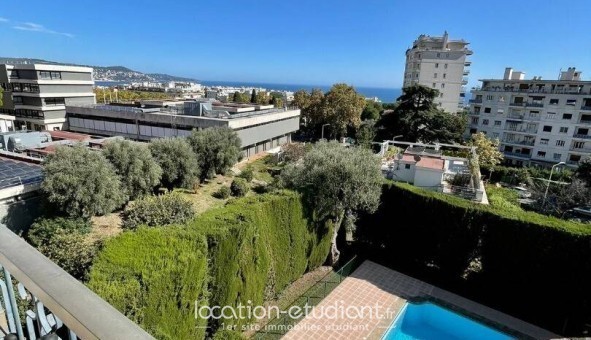 Logement étudiant T3 &agrave; Nice (06100)