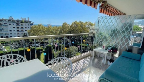 Logement étudiant T3 &agrave; Nice (06100)
