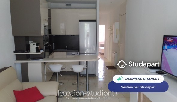 Logement étudiant T3 &agrave; Nice (06100)