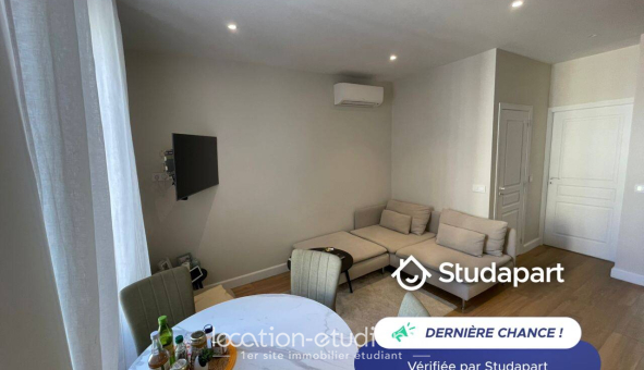 Logement étudiant T3 &agrave; Nice (06100)