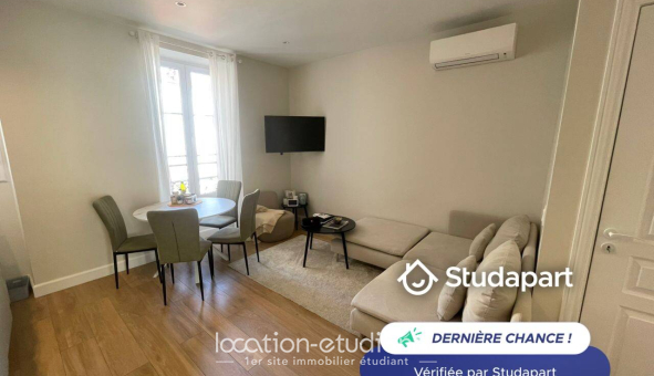 Logement étudiant T3 &agrave; Nice (06100)