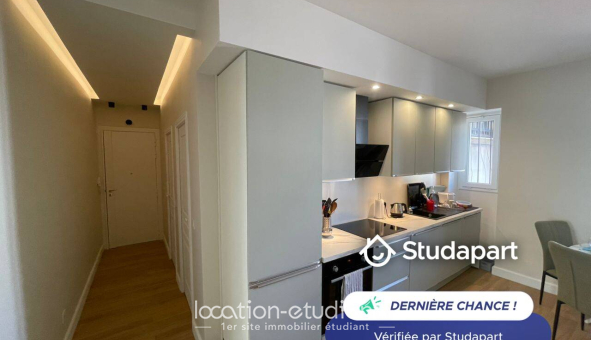 Logement étudiant T3 &agrave; Nice (06100)