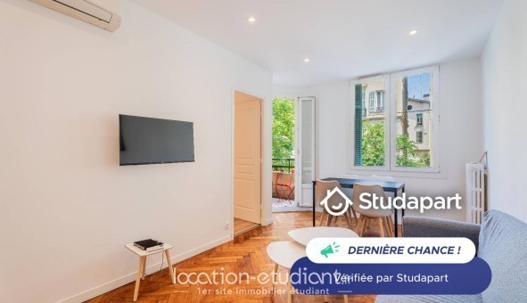 Logement étudiant T3 &agrave; Nice (06100)