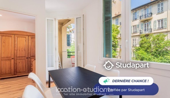 Logement étudiant T3 &agrave; Nice (06100)