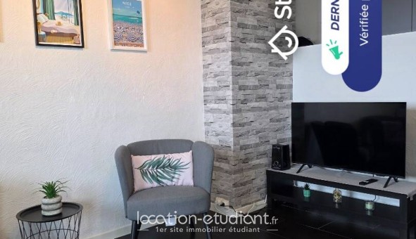 Logement étudiant T3 &agrave; Nice (06100)