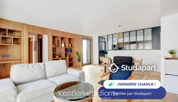 Logement étudiant T3 &agrave; Pantin (93500)