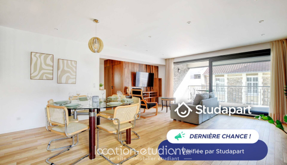 Logement étudiant T3 &agrave; Pantin (93500)