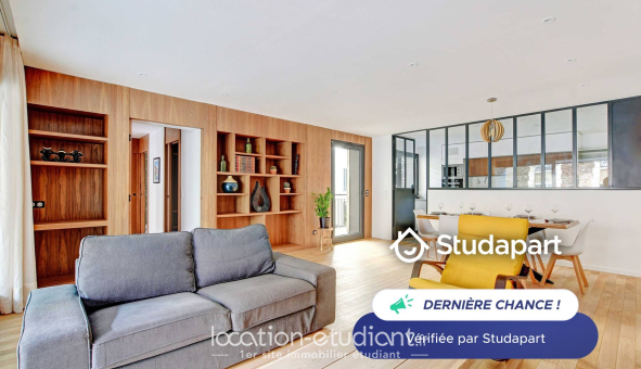 Logement étudiant T3 &agrave; Pantin (93500)