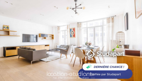 Logement tudiant Location Duplex Meublé Paris 08me arrondissement (75008)