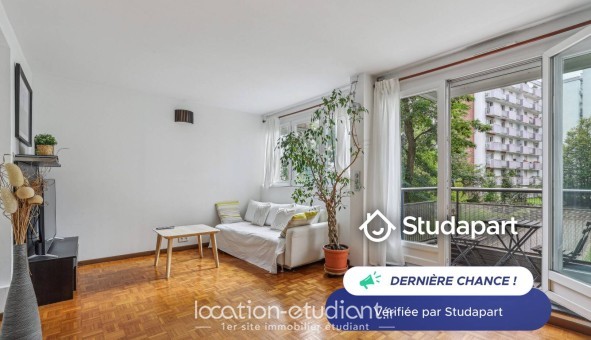 Logement étudiant T3 &agrave; Paris 13ème arrondissement (75013)