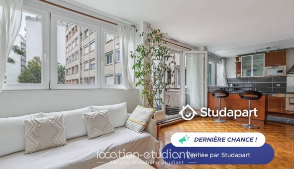 Logement étudiant T3 &agrave; Paris 13ème arrondissement (75013)
