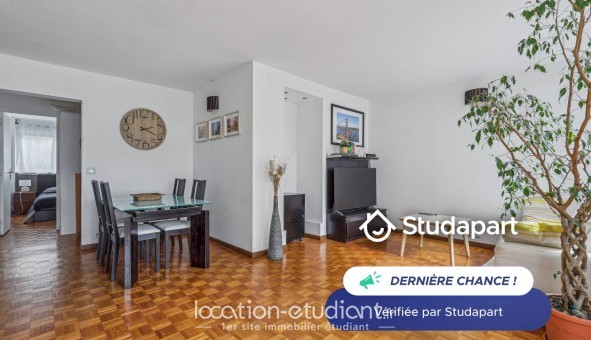 Logement étudiant T3 &agrave; Paris 13ème arrondissement (75013)
