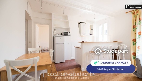 Logement étudiant T3 &agrave; Paris 14ème arrondissement (75014)