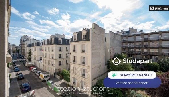 Logement étudiant T3 &agrave; Paris 14ème arrondissement (75014)