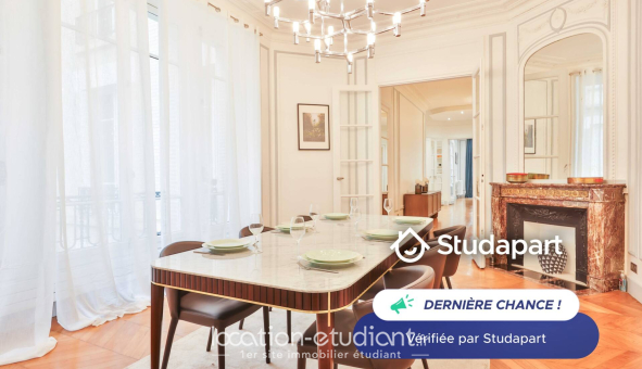 Logement étudiant T5 &agrave; Paris 16ème arrondissement (75016)