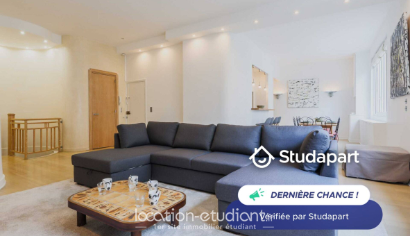 Logement étudiant T3 &agrave; Paris 16ème arrondissement (75016)