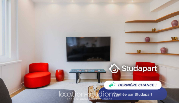 Logement étudiant T3 &agrave; Paris 16ème arrondissement (75016)