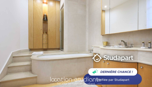 Logement étudiant T3 &agrave; Paris 16ème arrondissement (75016)