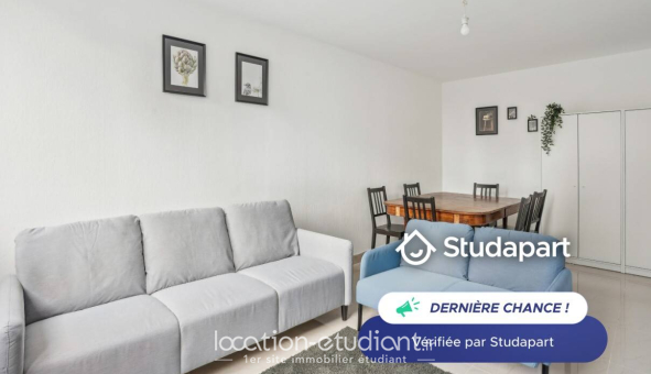 Logement étudiant T3 &agrave; Paris 18ème arrondissement (75018)