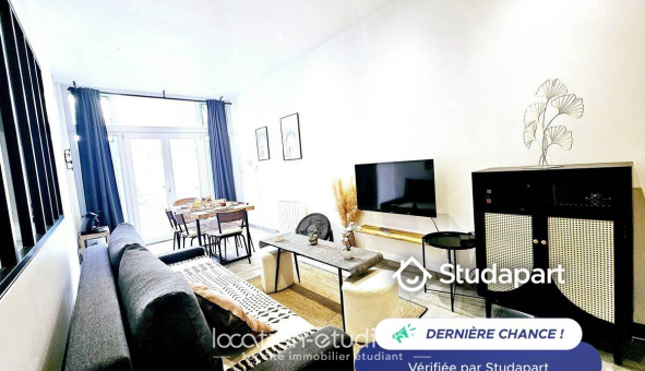 Logement étudiant T3 &agrave; Reims (51100)