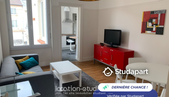 Logement étudiant T3 &agrave; Reims (51100)