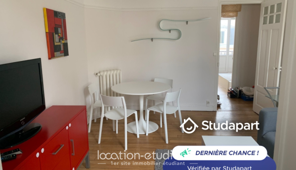 Logement étudiant T3 &agrave; Reims (51100)
