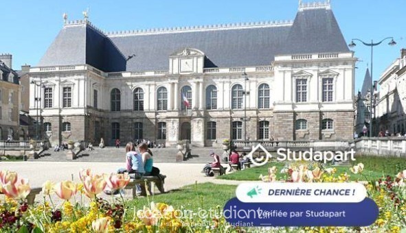 Logement étudiant T3 &agrave; Rennes (35000)