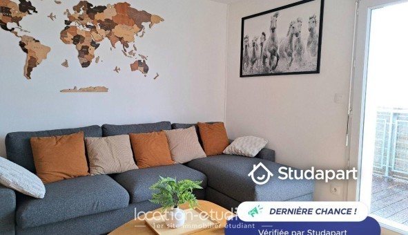 Logement étudiant T3 &agrave; Saint André lez Lille (59350)