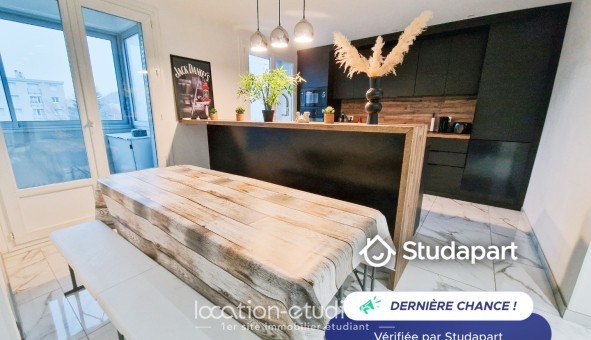 Logement étudiant T3 &agrave; Saint Martin d'Hères (38400)