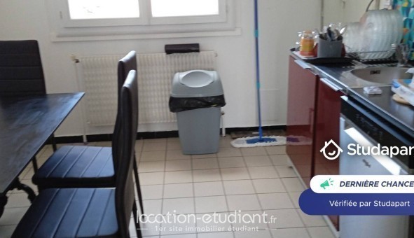 Logement étudiant T3 &agrave; Villeurbanne (69100)