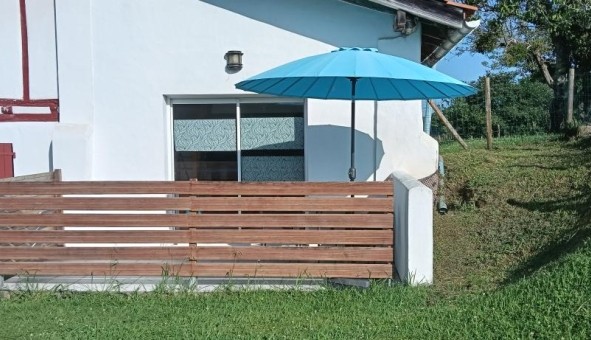 Logement tudiant Studio à Ahetze (64210)