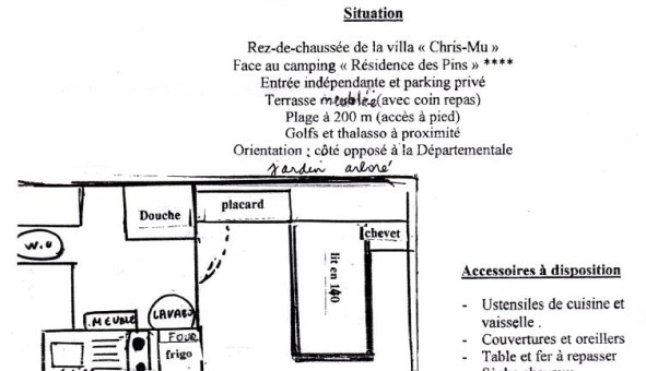 Logement tudiant Studio à Ahetze (64210)