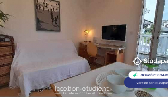 Logement �tudiant Location Studio Meubl&eacute; Ahetze (64210)